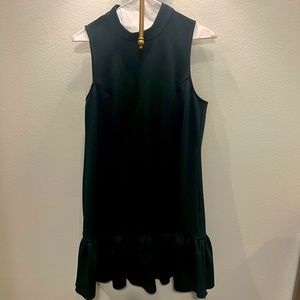 Trina Turk Green ruffle dress